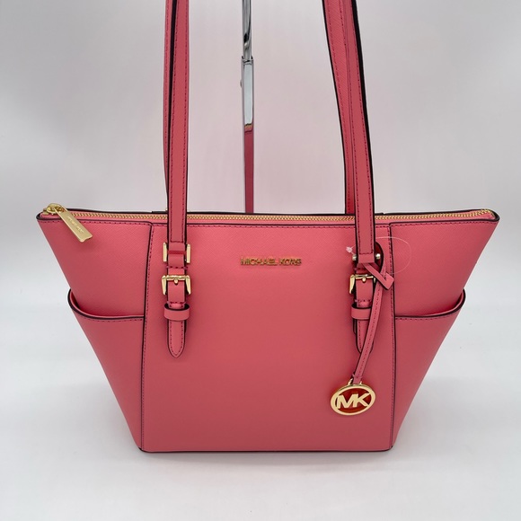 Michael Kors Large Charlotte Tote Bag - Picture 4 of 11